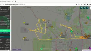 Bird Mafia N5144X plane banging Morristown AZ - 3:30pm - Dec 18th 2023