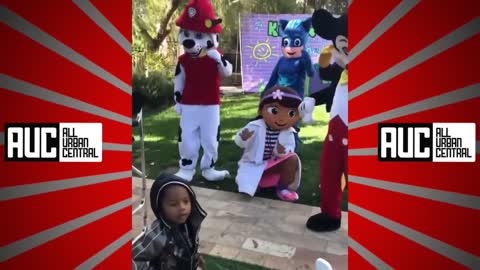 Offset Back Good With His Baby Mama Throws Birthday Party For Son