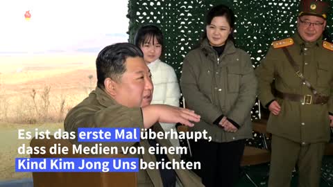 Nordkorea zeigt erstmals Tochter Kim Jong Uns