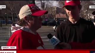 MUST SEE! THE BLIND LEADING THE BLIND IN KANSAS CITY PARADE!