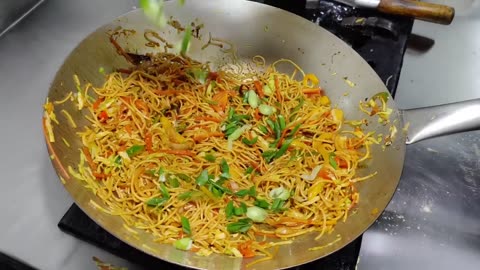 chilli garlic egg noodles