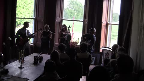 Dirty Cello Bluegrass Band Rocks The Walls Of 200 Year Old Mansion
