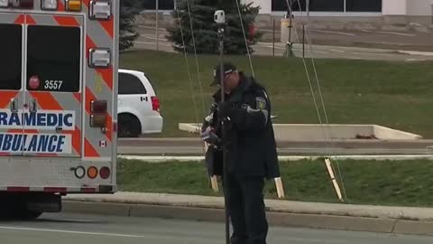 BYSTANDER STRUCK BY CARTRYING TO HELP PEDESTRIANFATALLY HIT BY 2 VEHICLES