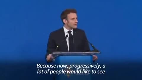 French President Macron - We need a single global order