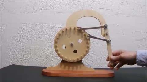 Kinetic art object, Perpetual motion machine Idea, Marble Machine