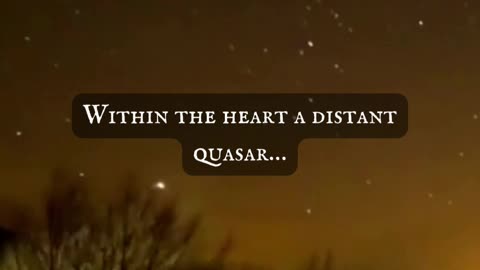 Quasars and Space