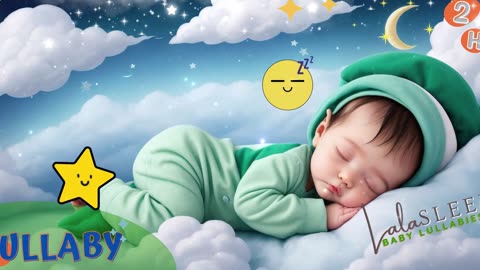 💤 2 Hours of Super Relaxing Baby Music - Your Ultimate Bedtime Lullaby for Sweet Dreams! 😴🌙