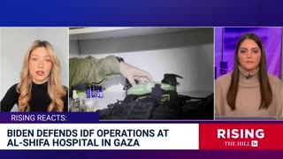 Biden RUNS DEFENSE For Israel's Al-Shifa Hospital Siege Despite MASSIVE Calls For Ceasefire: Rising