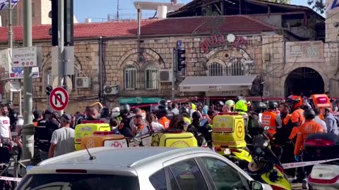 Jerusalem car ramming wounds three people