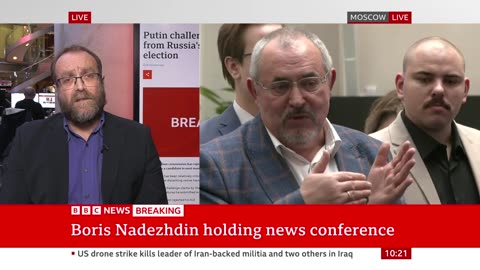 Russian Putin challenger Boris Nadezhdin barred from election