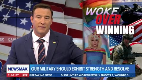 Carl Higbie · Our Military manpower is shrinking... Woke over Winning angle