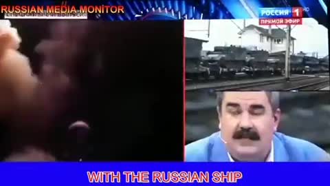 Russian On TV Claiming That They Are Fighting NATO