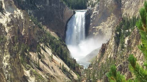 Lower Falls and the Grand Canyon of the Yellowstone