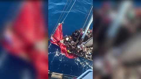 SAFE HAVEN: Coast Guard Rescues More Than 390 People Off Overcrowded Boat