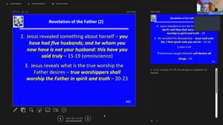 Sunday November 6, 2022 Life of the Messiah 66:Life of the Messiah: Jesus Reveals the Father