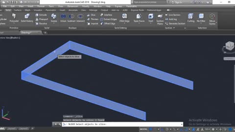 3D Object Slicing on AutoCAD by Masroor Khan For Beginners