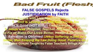 Justification by Faith - The First Test to Identifying True and False Teachers!