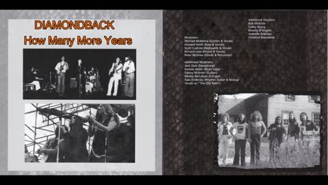 DIAMONDBACK - How Many More Years - 1974 - 2023 REMASTER