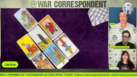 Tarot By Janine - TAKE #3 WAR CORRESPONDENT- MAY 21, SITREP WITH JEAN-CLAUDE & MEG