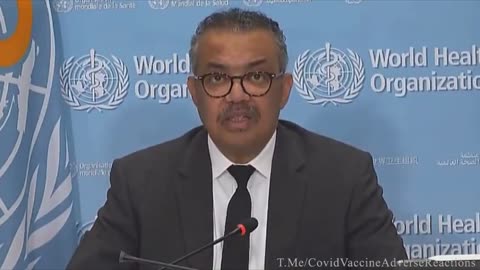 Tedros explains that they have ‘Bird Flu Vaccines’ BEFORE their upcoming ‘WHO Pandemic’.