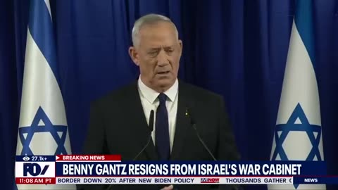 Israel-Hamas war_ Benny Gantz resigns from Israeli war cabinet _ LiveNOW from FOX