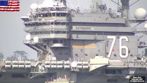 USS Ronald Reagan Returning from Training Mission 2010/San Diego