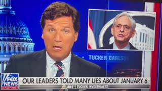 Tucker - AG Garland lied to us about J6