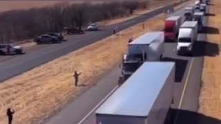 Big Fish - Trucker Convoys to take back our border being organized.
