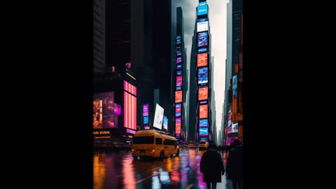 NEW YORK CITY 25th century - AI.