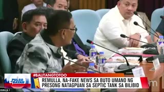 SOJ Remulla, na-fake news sa buto umano ng presong natagpuan sa septic tank sa Bilibid