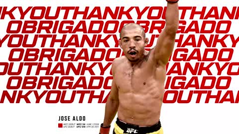Obrigado, José Aldo!