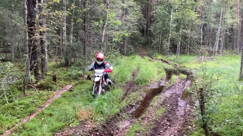 Off road bike ride 🏍️🏍️🏍️