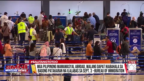 Mga Pilipinong mamamasyal abroad, walang dapat ikabahala sa bagong patakaran