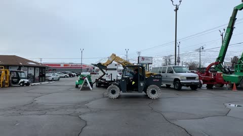 Telehandler Forklift 2013 Gehl RS5-19 4x4x4 5,500 LB 19' Reach Diesel Telescopic Fork Lift