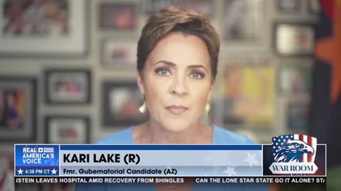 Kari Lake blasts Biden's border policies: "In my opinion, he's partnering with the cartels."