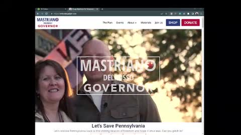 Doug Mastriano for Pennsylvania Governor Bucks County Rally 1PM EST