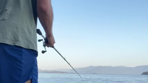 Slipping While Fishing Leads to Splash