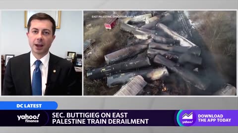Pete Buttigieg: "there are roughly 1,000 cases a year of a train derailing"