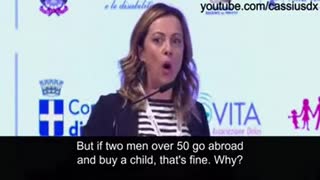 Giorgia Meloni's VIRAL FULL Speech at the World Congress of Families