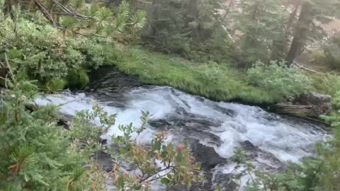 Central Oregon - Foaming Misting Heavy Flow Creek