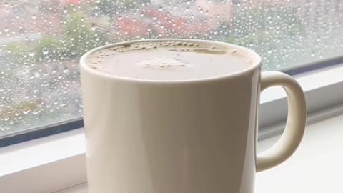 Hojicha au Lait 🌦️