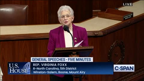 Rep. Virginia Foxx - President Biden's Failed Priorities