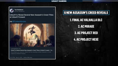 6 New Assassin's Creed Games Coming - The Biggest AC News This Year!