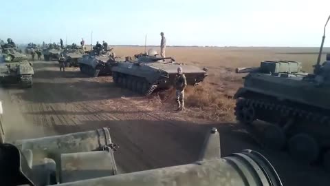 Ukrainian Forces Ready Their Tanks To Liberate Their Country From Russian Invaders