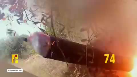 Hezbollah Accurate Hits on Enemy Israeel's to Save Our Brothers in GAZA Palestine