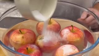 Useful Tip To Remove Wax From Your Apples (Must Watch!)