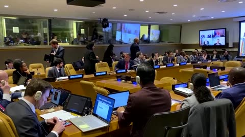 US, Britain walk out on Russian envoy during U.N. meeting