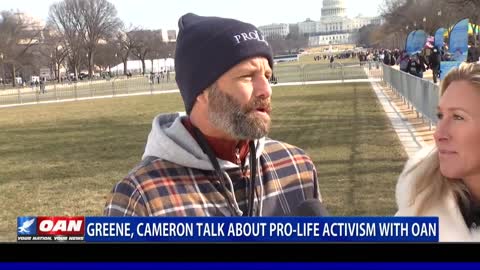 Rep. Greene, Actor Kirk Cameron talk about pro-life activism with OAN