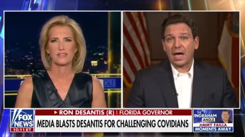 DeSantis Responds to Vaxx-Nannies Projecting Their "Authoritarian Ambitions" on Him