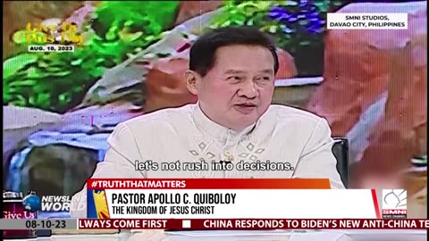 Pastor ACQ defends VP Duterte on confidential funds of DepEd and OVP